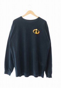 【中古】ヴィンテージ VINTAGE 00s Disney Mr.Incredible L/S Tee ディズニー ミスター インクレディブル Tシャツ