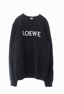 【中古】ロエベ LOEWE Regular Fit Sweatshirt ロゴ刺繍 レギュラー フィット プルオーバー スウェット トレーナー