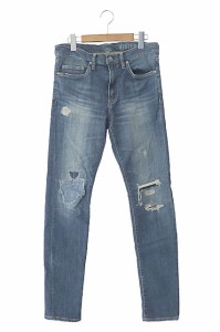 【中古】ヒステリックグラマー HYSTERIC GLAMOUR 16SS KPR加工 リメイク デニム パンツ ジーンズ W30 L32 240516