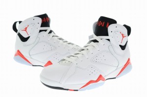 【中古】ナイキ NIKE AIR JORDAN 7 RETRO White Infrared エア ジョーダン インフラレッド CU9307-160 ▲■240429