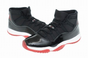 【中古】ナイキ NIKE AIR JORDAN 11 RETRO BRED エア ジョーダン レトロ ブレッド 378037-061 28.5 ブラック ホワイト