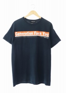 【中古】アンダーカバー UNDERCOVER ZOZO復刻 GFY Generation Fuck You Tee Tシャツ 半袖 M 黒 ブラック