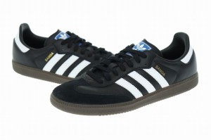 【中古】アディダス adidas SAMBA OG CORE BLACK サンバ コア ブラック ローカット スニーカー B75807 27 ▲■240510