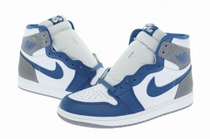 【中古】ナイキ NIKE AIR JORDAN 1 RETRO HIGH OG True Blue エア ジョーダン トゥルー ブルー DZ5485-410 ▲■240511