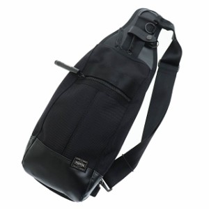 【中古】ポーター PORTER HEAT SLING SHOULDER BAG ヒート スリング ショルダー ボディ バッグ 黒▲●■ 240527