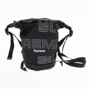 【中古】シュプリーム SUPREME 21AW Neck Pouch ボックス ロゴ ネック ポーチ ショルダー バッグ 黒 ブラック☆AA★▲