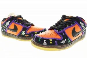 【中古】未使用品 ナイキ エスビー NIKE SB DUNK LOW PREMIUM SB DAY OF THE DEAD 2006 28cm 313170-801 230303