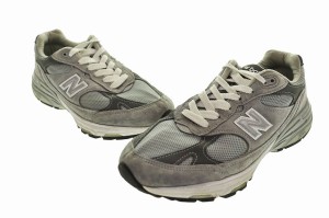 【中古】ニューバランス NEW BALANCE MR993GL 2E  USA製 グレー 27.5ｃｍ スニーカー　231224 メンズ