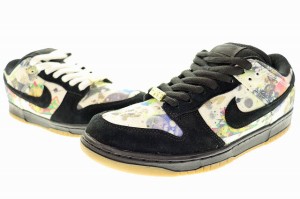 【中古】ナイキ NIKE SB DUNK LOW OG QS SUPREME RAMMELLZEE 2023 27.5cm FD8778-001 ラメルジー ダンク 231020