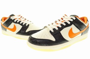 【中古】ナイキ NIKE DUNK LOW RETRO PRM HALLOWEEN 2021 28.5cm DD3357-100 ダンク ロー ハロウィーン 240103