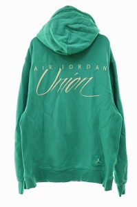 【中古】ナイキ NIKE JORDAN × UNION  Fleece Hoodie DV7334-348 パーカー L【ブランド古着ベクトル】231115 メンズ