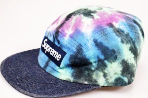 【中古】シュプリーム SUPREME 13SS Tie Dye Camp Cap タイダイ キャンプ キャップ マルチカラー USA製 240128