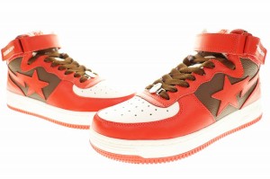 【中古】未使用品 アベイシングエイプ A BATHING APE BAPE STA MID 27.5cm 001FWI201010I ベイプスタ ミッド 240112