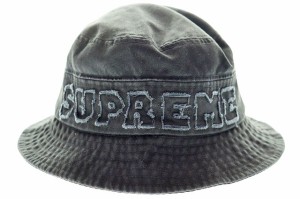 【中古】シュプリーム SUPREME 22ss Cutout Crusher Black M/L カットアウト クラッシャー ハット 240208 ☆AA★ 