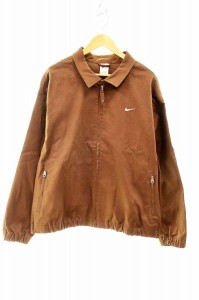 【中古】ナイキ NIKE SB LIGHTWEIGHT JACET DQ6335-259 ジップアップ ジャケット 2XL ブラウン 240115 