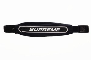 【中古】シュプリーム SUPREME 19SS  Running Waist Bag ウエストバッグ 黒【ブランド古着ベクトル】240316☆AA★ メンズ