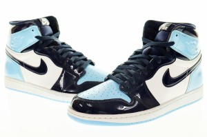 【中古】ナイキ NIKE WMNS AIR JORDAN1 High UNC Patent Leather 29cm CD0461-401 エア ジョーダン  7 240123