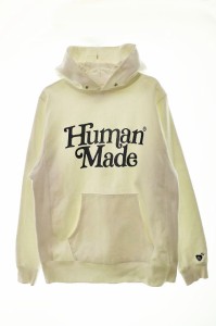 【中古】ヒューマンメイド HUMAN MADE Girls Don’t Cry PIZZA HOODIE GDCフーディ パーカー S　240202 メンズ レディース