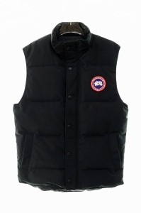 【中古】カナダグース CANADA GOOSE 4151M ダウンベスト NOIR 黒 S【ブランド古着ベクトル】240304☆AA★ メンズ