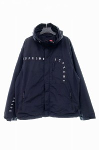 【中古】シュプリーム SUPREME 20AW Curve Logos Ripstop Jacket フーデッド ジャケット L　240308☆AA★ メンズ