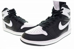 【中古】未使用品 ナイキ NIKE AIR JORDAN 1 RETRO HIGH OG BLACK WHITE 2024 28.5cm DZ5485-010 240215