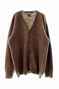 【中古】ニードルス ニードルズ Needles 美品 21AW MOHAIR CARDIGAN J0259 モヘアカーディガン L ブラウン　240308 メンズ