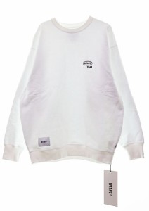 【中古】ダブルタップス WTAPS 23AW SWEATER COTTON PROTECT WHITE 3 232ATDT-CSM21 スウェット 240409 ☆AA★