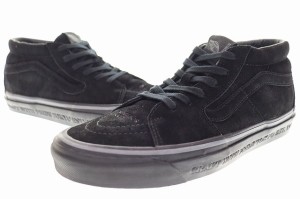 【中古】バンズ VANS x NEIGHBORHOOD SK8-MID 83 DX BLACK 28cm VN0A5JMFCJJ ネイバーフッド スケート ミッド 240323