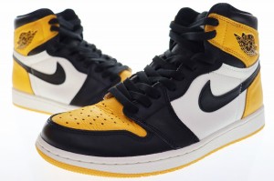 【中古】ナイキ NIKE AIR JORDAN 1 RETRO HIGH OG TAXI 27cm 555088-711 エア ジョーダン レトロ タクシー 240328