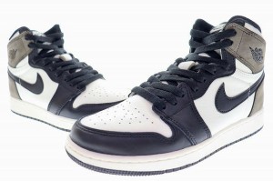 【中古】ナイキ NIKE AIR JORDAN 1 RETRO HIGH OG GS DARK MOCHA 2020 24.5cm 575441-105 240402