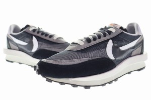 【中古】ナイキ NIKE LDWAFFLE SACAI 2019 BLACK 28.5cm BV0073-001 サカイ コラボ LDワッフル ブラック 黒 240429