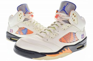 【中古】ナイキ NIKE AIR JORDAN 5 RETRO INTERNATIONAL FLIGHT 28cm 136027-148 エア ジョーダン レトロ 240402