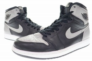 【中古】ナイキ NIKE AIR JORDAN 1 RETRO HIGH OG SHADOW 28cm 2013 555088-014 エア ジョーダン レトロ ハイ 240402