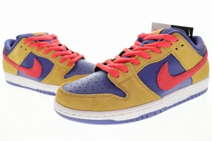 【中古】未使用品 ナイキ エスビー NIKE SB DUNK LOW PRO WHEAT AND PURPLE 2021 28cm BQ6817-700 240405