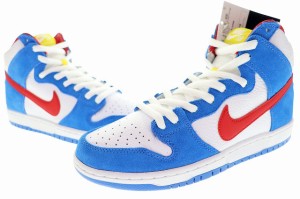 【中古】未使用品 ナイキ エスビー NIKE SB DUNK HIGH PRO ISO DORAEMON 2020 28cm CI2692-400 ドラえもん 240405