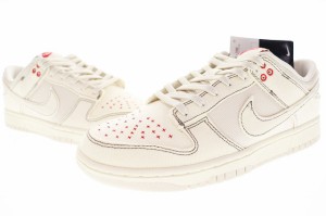 【中古】未使用品 ナイキ NIKE DUNK LOW RETRO SE LIGHT OREWOOD BROWN 2023 27.5cm DV0834-100 ダンク ロー 240423