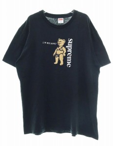 【中古】シュプリーム SUPREME 21SS NOT SORRY TEE BLACK L ノット ソーリー Tシャツ半袖 プリント 240523 ☆AA★