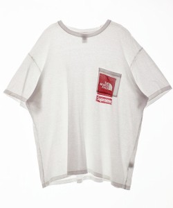 【中古】シュプリーム SUPREME 23SS The North Face Printed Pocket Tee XL プリント ポケット Tシャツ 240519 ☆AA★