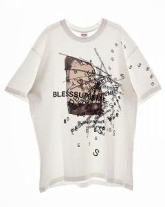 【中古】シュプリーム SUPREME × BLESS 23AW OBSERVED IN A DREAM TEE WHITE XL ブレス Tシャツ 240521 ☆AA★