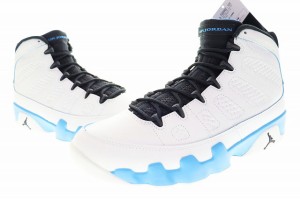 【中古】未使用品 ナイキ NIKE AIR JORDAN 9 RETRO POWDER BLUE 2024 28cm FQ8992-101 エア ジョーダン IX 240502