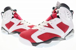 【中古】未使用品 ナイキ NIKE AIR JORDAN 6 RETRO CARMINE 2021 28cm CT8529-106 エア ジョーダン VI 240509