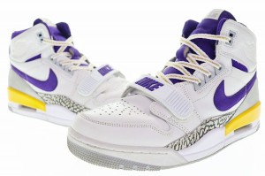 【中古】ナイキ NIKE AIR JORDAN LEGACY 312 LAKERS 28cm AV3922-157 エア ジョーダン レガシー レイカーズ 240515