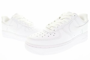 【中古】ナイキ NIKE AIR FORCE 1 '07 WHITE 2023 24.5cm CW2288-111 エア フォース I ロー ホワイト 白 240509