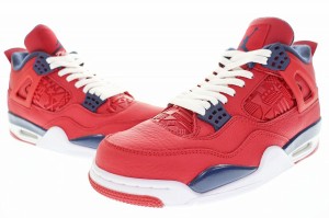 【中古】ナイキ NIKE AIR JORDAN 4 RETRO SE FIBA 2019 28cm CI1184-617 エア ジョーダン IV レトロ フィバ 240509