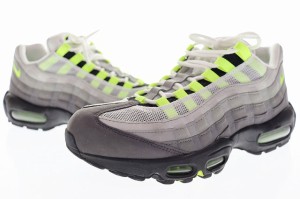 【中古】ナイキ NIKE AIR MAX 95 OG VOLT 2018 28cm 554970-071 エア マックス ボルト イエローグラデ 240512