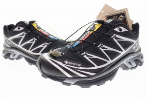 【中古】未使用品 サロモン Salomon XT-6 GTX GORE-TEX 2024 24cm Black 474506 240530