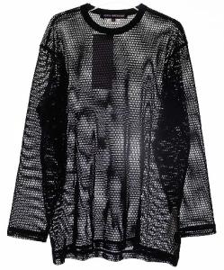 JUNYA WATANABE ラメ メッシュ カットソー スカル JUNYA WATANABE ラメ メッシュ カットソー スカル