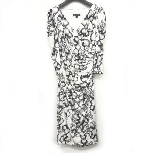 白黒 花柄 ワンピースの通販 Au Pay マーケット