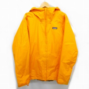 【中古】パタゴニア Patagonia Torrent Shell Jacket ナイロン ジャケット マウンテンパーカー イエロー L メンズ