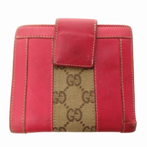 gucci 財布 二つ折り ピンクの通販｜au PAY マーケット